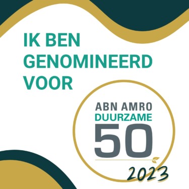 Collega's genomineerd voor ABN AMRO Duurzame 50